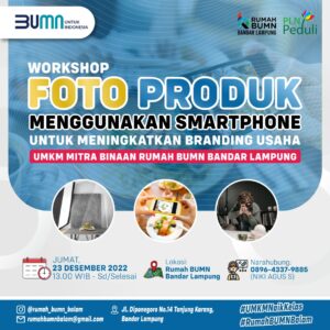Read more about the article WORKSHOP FOTO PRODUK MENGGUNAKAN SMARTPHONE